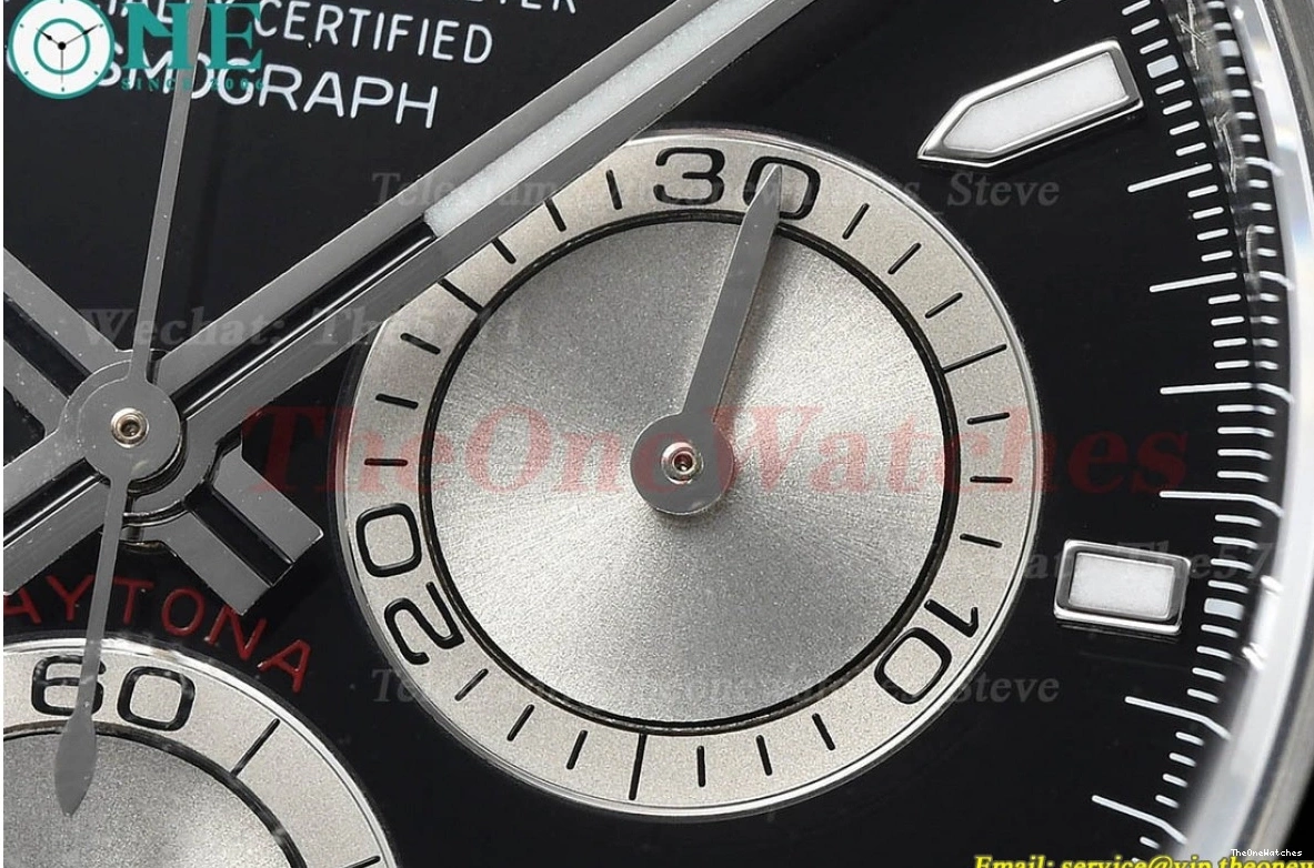 SS SH4131 Black SS 40mm Clone Clean Daytona 126509 Stk Super 0315